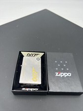 Zippo BT JAMES BOND Gun Logo 29775 Never Used picture
