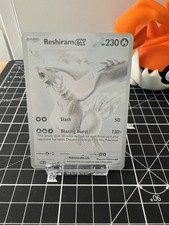 Reshiram ex 173/086 Holo Black White Rare White Flare Pokemon Near Mint picture