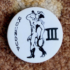 Rare Vintage 1970s Gay San Francisco Roundup III Bar badge Tom Of Finland⁠ picture