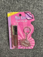 Naturistics Miss Kiss 1861Q-06 Liquid Lip Glo-Bombshell +Lip Gloss Key Chain picture