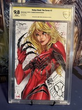 ZENESCOPE SIGNED Jamie Tyndall THE CURSE #2  CBCS 9.8 COSPLAY EDITION Limited picture