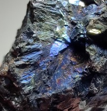 Sphalerite crystals with vibrant iridescence. Ontario, Canada. 37 grams. picture