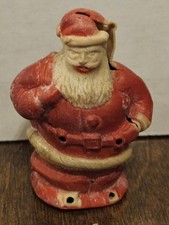 Antique 1950s Celluloid Santa Clauss picture