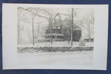 RPPC Summit New Jersey House & Winter Snow Postcard 1931 Cancel picture