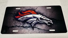 Denver Broncos License Plate picture