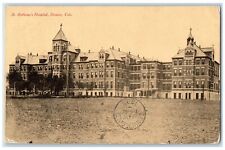 1908 St. Anthony's Hospital Exterior Building Denver Colorado Vintage Postcard picture