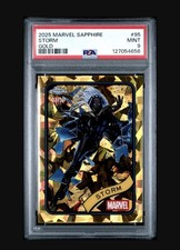 Topps 2025 Marvel Sapphire Storm Gold /50 #95 PSA 9 Trading Card X-men picture