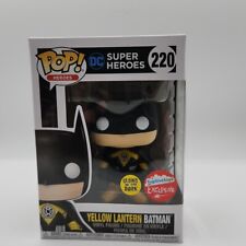 Funko Pop Heroes #220 Fugitive Toys Exclusive Yellow Lantern Batman GITD picture