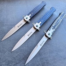 Sigma Ball Bearing Outdoor Camping  EDC Flipper Pokcet Knife w/ Micarta Handle picture