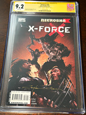 FREE SHIPPING Marvel X-Force #24 (2010) CGC 9.2 SS Signed Clayton Crain picture