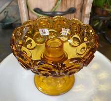 Amber  Glass candleholder picture