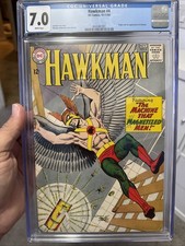 Hawkman #4 (DC Comics October-November 1964) CGC 7.0 White Pages picture