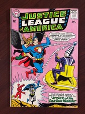 Justice League of America #32 (DC Comics 1964) Silver Age 1st Brain Storm 6.0 FN picture