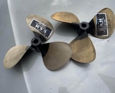 VTG Chris Craft Supersport BOAT PARTS.  PROPELLERS,STRUT,RUDDER. Speed Boat. picture