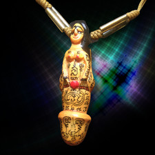 Magic Love Sexual attraction Nangkruan Shivalinga Paladkik Charm Thai Pendant 01 picture