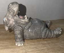 Vintage Ceramic “House” Hippo 7” picture