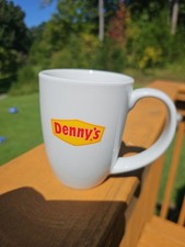 Denny's Vintage Coffee Mug Diner Booth Restaurant Style Oneida 12oz Americana picture
