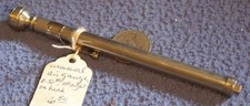 scarce Straight Head Aluminum Bodied Tire Pressure Gauge GM CO. MFG. INC. picture