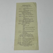 1938 St Olaf College Northfield MN Commencement Schedule Of Events Minnesota picture
