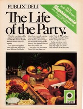 Publix Deli The Life of the Party. Play Dolphinmania Vintage 1984 Magazine Ad picture