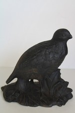 Vintage Cast Iron CPW Quail Bird Door Stop, 7
