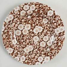 Staffordshire Calico Brown Bread & Butter Plate 693681 picture