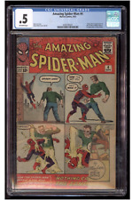 Amazing Spider-Man 4 CGC .5 1st App Betty Brant & Sandman Origin Ditko Art 1963 picture