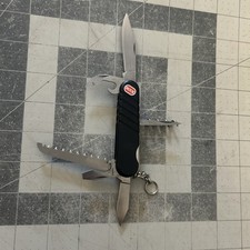 SwissBuck Trekker Wenger Buck Backpacker II Army Pocket Knife 85mm picture