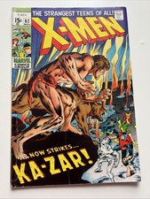 X-MEN #62 NEAL ADAMS CLASSIC KA-ZAR VF 1969 grade 8.0 - picture