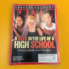 1999 October 25 Time Magazine, A week in the life of a High School  (MH435) picture