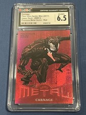 CARNAGE 2017 Fleer Ultra Marvel Spider-Man Precious Metal Gems Red /99 CGC 6.5 picture