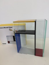 Primary Mondri Vase Frank Kerdil, In Orignal Box -MoMa New picture
