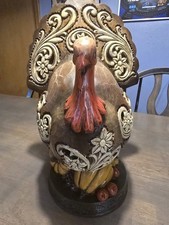 Beautiful Large Turkey Detailed Figurine Hobby Lobby 14