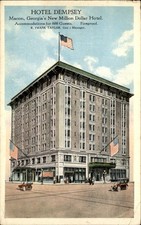 Macon Georgia GA Hotel Dempsey The Hotel Bulletin c1910s Vintage Postcard picture