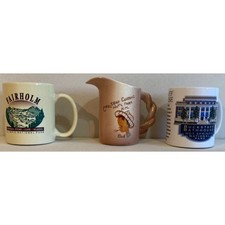 Vintage Carlsbad Caverns Creamer & Olympic NP and Hot Springs National Park Mugs picture