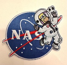 Homer Simpson Astronaut NASA Mission Patch 3
