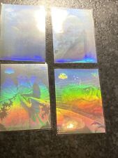 Jurassic Park Topps Action Hologram 4 Card/Sticker Chase Set 1-4  picture