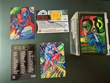 1994 SkyBox DC Comics Master Series Series 1 Complete 90 Card Base Set #1-90 picture