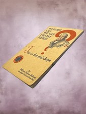 WWI 1919 Booklet 