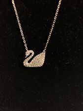 SWAROVSKI CRYSTAL SWAN NECKLACE 5007735  BEST OFFERS CONSIDERED picture