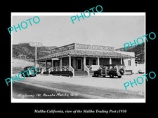 Malibu California The Malibu Trading Post c1950 Old Large Historic Photo picture