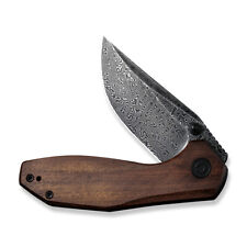 Civivi Knife Odd 22 Liner Lock C21032-DS1 Damascus Cuibourtia Wood Pocket Knives picture