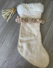 Serendipity VTG Victorian Style  Extra Large Christmas Stocking picture