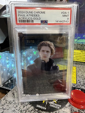 2024 Topps Chrome Dune Paul Atreides Acrylics Gold Refractor /50 PSA 9 Mint picture