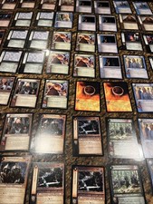 LORD OF THE RINGS LOTR ccg Mixed Cards 117 Cards Unplayed picture