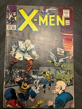 X-MEN #11 1965 Marvel Silver Age Stan Lee Jack Kirby Missing 2 Ad Pages picture
