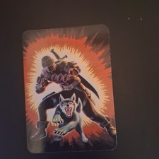 Hasbro 1986 G.I. Joe Series 1 Snake-Eyes Commando Card #8 Trading Card picture