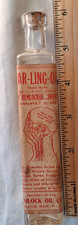 Antique Dar-Ling Oil Bottle Quack Elixir Hemlock Oil Co., Derry, NH Circa 1910 picture