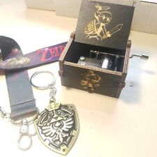Zelda Music Box + Keychain + Lanyard ▲ The Legend of Zelda ▲ engraved music box picture