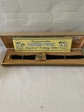 DONALD DUCK Birthday Commemorative Edition Ladies Watch Bradley Disney MIB 50th picture